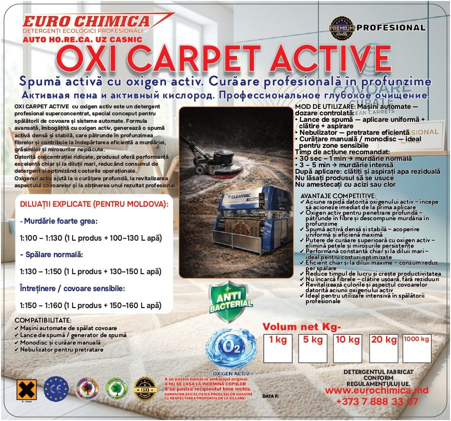 OXI Carpet Active –10-kg